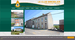 Desktop Screenshot of club-immobilier.be